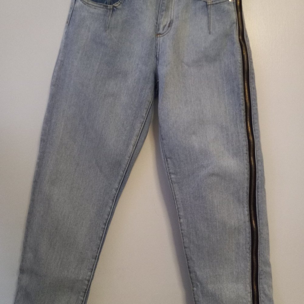 3.1 Phillip Lim jeans with side zipper